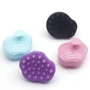 Scalp Massager Hair Brush Washing Bath Shower Silicone Hair Comb Shampoo Brush Cleaning Women Curly Hair Accessories