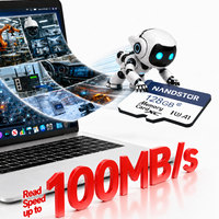 Tarjeta TF de Plástico con Logotipo Personalizado de Capacidad Real, 16GB-512GB V90/U3, Tarjeta de Memoria Flash de Alta Velocidad para Cámara, Tarjetas TF de Gran Capacidad OEM