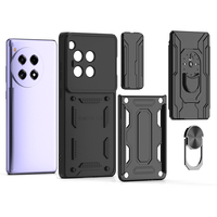 Prix usine lentille de caméra coulissante 360 anneau étui de téléphone de voiture pour OnePlus 12R 13 Nord 4 Ace étui magnétique dans les sacs et étuis de téléphone portable