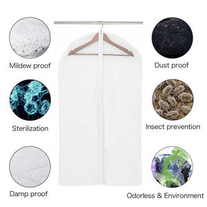 Xinai अनुकूलन योग्य टोटे को कवर करता है गर्म पारदर्शी वाटरप्रूफ सूट बैग घरेलू थोक कारखाने प्रत्यक्ष फोल्डेबल - Product Image 2