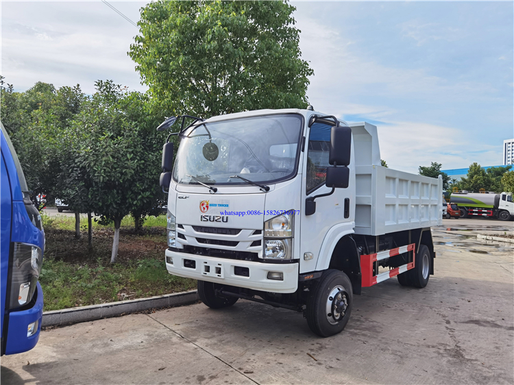 Japan AWD ISUZU Mining Dump Truck 4x4 - 3 to 6 Ton Capacity