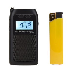 <b>Mini</b> Pocket Portable FM MW SW Full Band Radio With Digital Display TF Card MP3 Player For Outdoor Use - Product Image 4