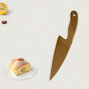 Couteau en bois pour enfants, bois de hêtre, couteau jouet sûr pour enfants, ensemble de jeu de cuisine, design uni - Product Image 2