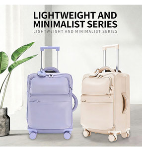 <span class=keywords><strong>Valise</strong></span> de cabine unisexe pratique en tissu Oxford, <span class=keywords><strong>ultra</strong></span>-légère, 20 pouces, <span class=keywords><strong>valise</strong></span> à roulettes 24 pouces - Product Image 6