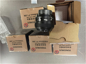 Objectif Yongnuo 50 mm pour <span class=keywords><strong>Canon</strong></span> F1.8, grande ouverture, AF MF, mise au point automatique, objectif plein format Yn50mm/f1.8 - Product Image 3