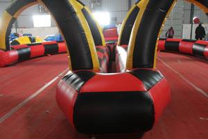 Pista de Autos Inflables WINSUN para Niños y Adultos, Diversión al Aire Libre, Certificación CE, PVC Impermeable, Diseño Personalizado, Equipo de Juegos - Product Image 5