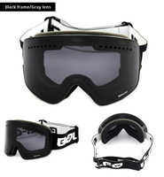 Lunettes de snowboard lunettes de ski personnalisées lunettes de snowboard magnétiques
