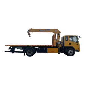 Nouveau Camion de Remorquage et de Transport à Plateforme Plate Mini Howo 4x2 4x4 de 3, 5, 8 Tonnes avec Grue et Treuil - <span class=keywords><strong>Prix</strong></span> - Product Image 1