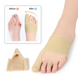 Protège-orteil pour <span class=keywords><strong>hallux</strong></span> <span class=keywords><strong>valgus</strong></span>, design respirant et mince, respectueux de la peau, séparateur d'orteils, correction du <span class=keywords><strong>hallux</strong></span> <span class=keywords><strong>valgus</strong></span>, <span class=keywords><strong>protection</strong></span> contre la friction, pour le <span class=keywords><strong>sport</strong></span> - Product Image 4