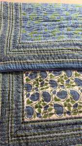 Nouveau haut de gamme de haute qualité à la main Jaipuri Design bloc impression couette coton main bloc imprimé Design ethnique couette pour la décoration intérieure - Product Image 3