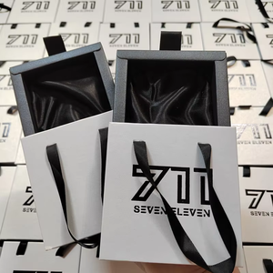 Eco-friendly Custom Logo High-End Luxury Green Jewelry <b>Box</b> Elegant Drawer Packaging for Premium <b>Gift</b> Giving - Product Image 4