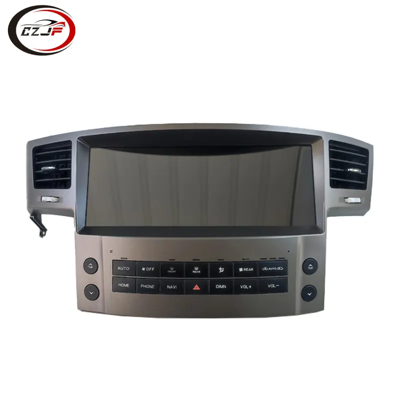 CZJF OEM Android multimedia GPS High Quality Screen Car Touch Screen Android With Car Play TS10 8+128G For Lexus LX570