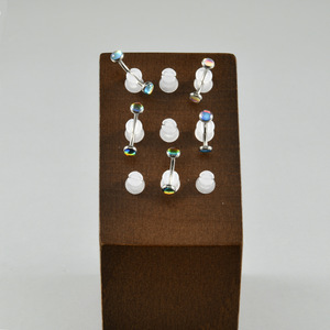 Anillo de acero inoxidable para ceja al por mayor, anillos helix curvos graduales, coloridos, con rosca interna, <span class=keywords><strong>piercing</strong></span> para ceja, joyería corporal - Product Image 4