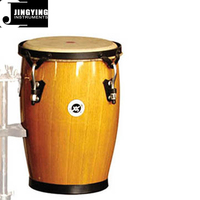 2024 Jingying Music Latin Drums Series, Vente en gros Nouveau produit Portable 8 "& 9" Congas Drums Set avec un remorquage deux supports