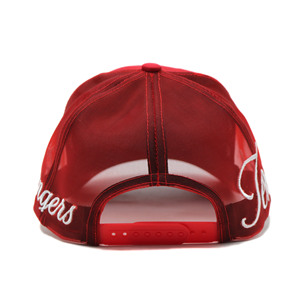 Cappello da camionista in maglia con Logo con ricamo a 5 pannelli personalizzato - Product Image 4