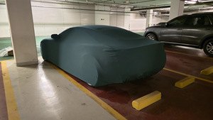 Premium Elastic Velvet <strong>Car</strong> <strong>Cover</strong> with 90% UV &amp; IR Rejection 4 Mil Thickness Glossy Finish for Optimal Vehicle Protection - Product Image 3
