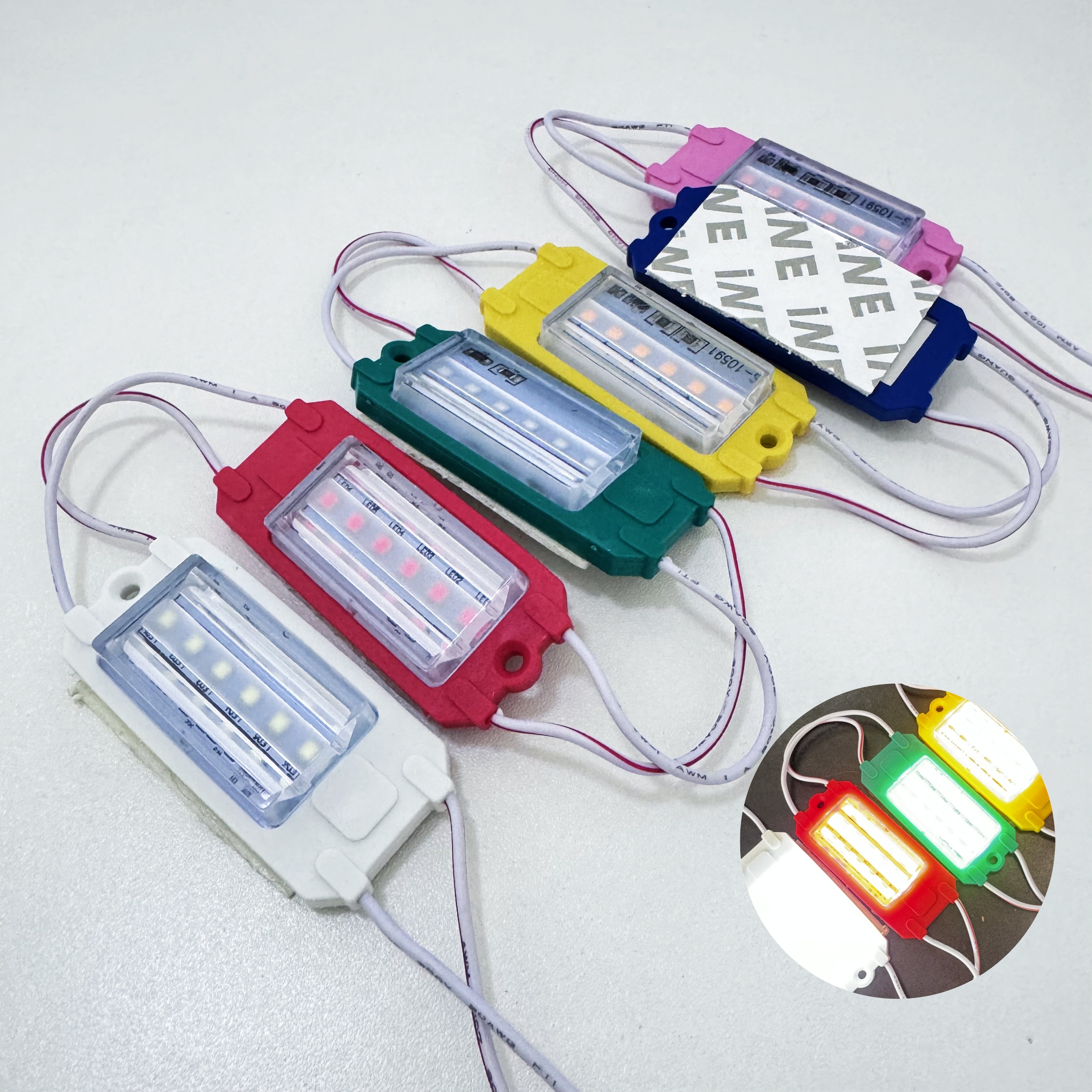 Высокояркий DC12v 24 В RGB Sharp-flash с чередующейся вспышкой, декоративные предупреждающие огни для мотоцикла, автомобиля, контейнеровоз, прицеп