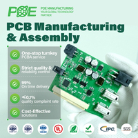 Fabricante de Placas PCBA Multicapa, Ensamblaje de PCB de 1 a 40 Capas, Servicio Llave en Mano OEM, Pruebas de Rayos X AOI, Placa FR4