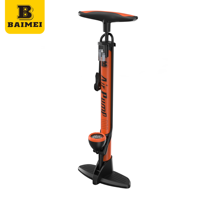 Pompe à air manuelle multifonctionnelle BAIMEI en acier, haute pression, durable, pour véhicules tout-terrain, vélos, pompe à air pour vélo