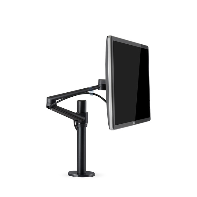 Multifunctional 17-32 Inch LCD Monitor Arm Full Motion Single Pole Desk Mount Height Adjustable TV Mounts & Carts