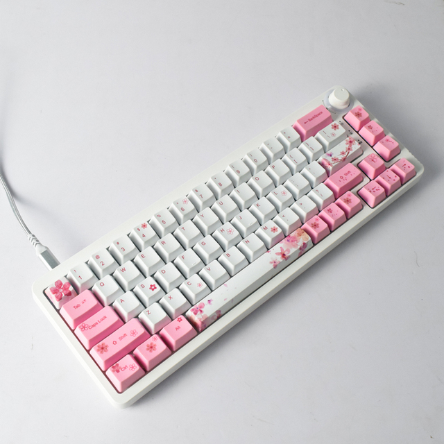 AFLION 2021 65% 67-Key Custom Gaming Mechanical Keyboard PCB Case Hot Swappable Switch RGB Lighting Effects
