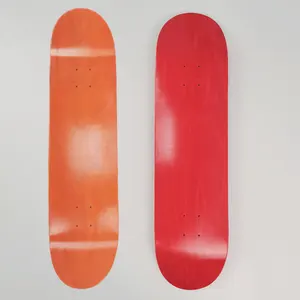 OEM 인쇄를 가진 최상 캐나다 단풍나무 대나무 목제 공백 스케이트보드 스케이트 갑판