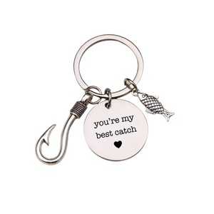 Porte-clés <span class=keywords><strong>de</strong></span> pêche tendance, porte-clés hameçon, porte-clés dôme en <span class=keywords><strong>verre</strong></span>, pendentif poisson, cadeau <span class=keywords><strong>pour</strong></span> pêcheur, j'aime la pêche - Product Image 2