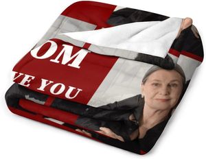 Couverture en polyester 100% imprimée personnalisée couvertures avec photo personnalisées pour maman <span class=keywords><strong>papa</strong></span> petite amie femme mari lit avec personnage - Product Image 2