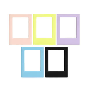 <span class=keywords><strong>Cadre</strong></span> photo magnétique en plastique coloré DIY de nouvelle conception, <span class=keywords><strong>cadre</strong></span> photo ABS pour Fujifilm Mini Instax 12/11/EVO, décoration intérieure - Product Image 2