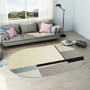 Living Room Round Carpet <strong>3dcarpets</strong> and Rugs Custom Persian Carpet Tapis Priere Tepich Digital Printing with Modern Design of - Product Image 5