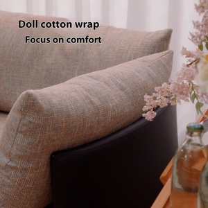 GEDO medio stile <span class=keywords><strong>antico</strong></span> divano singolo originale scandinavo luce retrò colore creativo corrispondente soggiorno pigro spugna un posto - Product Image 3