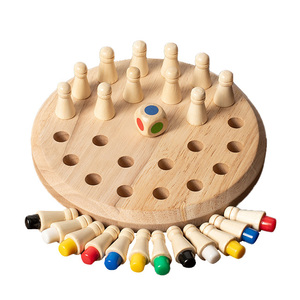 Juguetes educativos <span class=keywords><strong>para</strong></span> hacer ejercicio, <span class=keywords><strong>juegos</strong></span> de ajedrez de <span class=keywords><strong>memoria</strong></span> <span class=keywords><strong>para</strong></span> niños y juguetes Montessori, juguetes de madera <span class=keywords><strong>para</strong></span> bebés, escuela <span class=keywords><strong>para</strong></span> niños - Product Image 1