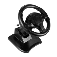Volant de course filaire à double vibration avec ventouses et design ergonomique pour P3/PC/X-one/X-360/