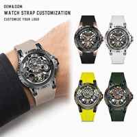 OEM Business Sport Japan Skelett Automatische Mechanische Uhr Herren Automatik Luxus Tourbillon Uhr