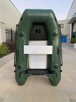 Bateau de pêche pour 1 personne Petit bateau gonflable avec moteur Mini bateau de sport gonflable de sauvetage rapide