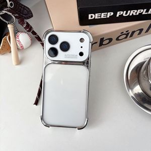 Custodia Protettiva Trasparente Elettroplaccata Antiurto <span class=keywords><strong>con</strong></span> Ampia Finestra per Fotocamera per <span class=keywords><strong>iPhone</strong></span> 16 Pro Max / 17 / 15 / 14 - Product Image 4