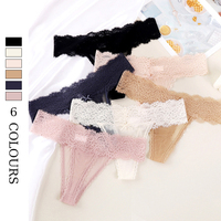 En Stock: Bragas Ligeras y Cómodas para Mujer, Tallas Grandes, de Tela Suave, con Encaje, Sin Costuras, de Cintura Baja