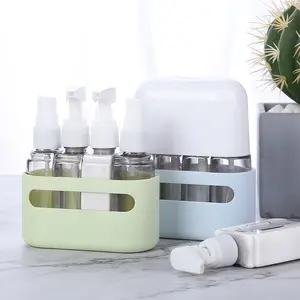 100ml tragbares Luxus-Shampoo-Quetschbehälter-Set Travel Kit Capsule Essentials-Flasche für Toiletten artikel Tsa Approved