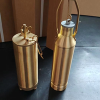 Échantillonneur d'asphalte en laiton/acier inoxydable, échantillonneur de bitume, échantillonneur d'huile liquide, bouteilles d'échantillonnage 1000 ml