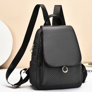 Luxury Women's Genuine Leather Mini <b>Backpack</b> Customizable Designer Bag Fashionable Detachable Strap Zipper <b>Lady</b> Bags for Women - Product Image 1