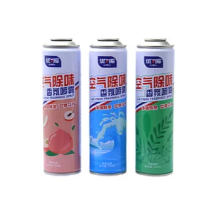 Empty Aerosol Cans Wholesale Air Freshener Tinplate Bottle 52X158mm Empty Aerosol Tin Can Air Deodorization