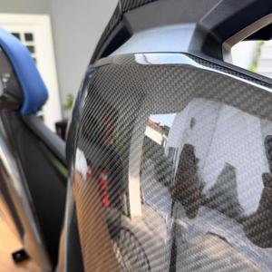 Asientos Deportivos Recaro de Fibra de Carbono y Cuero, Color Negro y Azul, para Carreras, de Aluminio, para M2-M8 G80, Modificación del Interior del Vehículo - Product Image 3