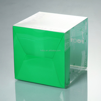Boîtes d'emballage de qualité alimentaire avec logo personnalisé, petite boîte cadeau en plastique transparent en acétate PET PVC