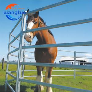 Paneles de Corral Portátiles de Alta Calidad para Ganado y Caballos, Valla de Seguridad de Metal Galvanizado con Recubrimiento en Polvo - Product Image 1