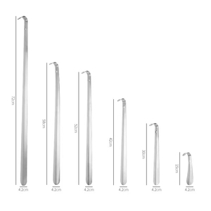 <span class=keywords><strong>Chausse</strong></span>-pieds en métal de grande taille avec logo OEM, long en acier inoxydable, aide à l'enfilage des chaussures - Product Image 1