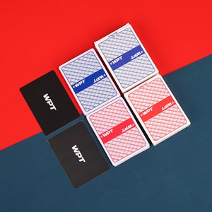 Customized Durable PVC Texas Hold'em Stylish Playing Cards for Casino Tournament Games Private Leisure <strong>Gathering</strong> Sessions - Product Image 1