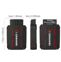 Herramienta de Diagnóstico OBD2 de Sistema Completo KONNWEI MAXBO BT5.2, Escáner de Códigos de Error para Automóviles MAXOBD, Lector de Códigos de Sistema Completo OBDII