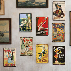 Grosir 20x30cm logam tanda bir papan iklan antik logam Tinplate Poster bar Pub rumah dekorasi dinding bir Slogan tanda timah - Product Image 2