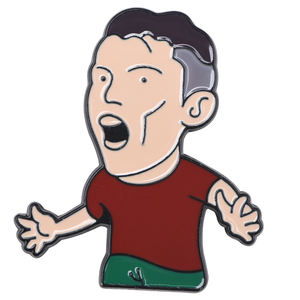 Famosa estrella del fútbol argentino, alfileres esmaltados personalizados, alfileres de Metal para niños para ropa, venta al por mayor para regalos, fiestas, bodas - Product Image 4