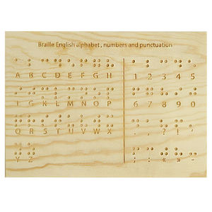 ब्लाइंड के लिए ब्रेल लेखन बोर्ड - Product Image 1